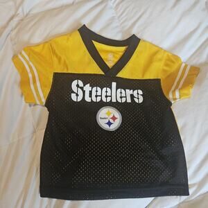 Pittsburgh Steelers Toddler NFL Jersey Size 18m Euc NFL Team Apparel Football